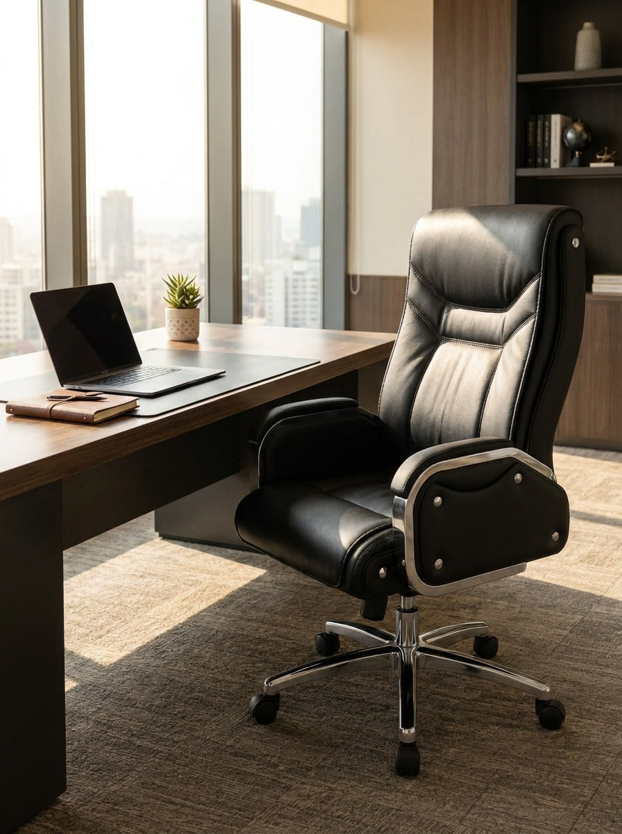 Heavy-Duty Corporate Boss Chair