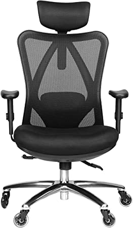 Duramont Ergonomic Adjustable Office Chair - Best Office Chair For Back Pain